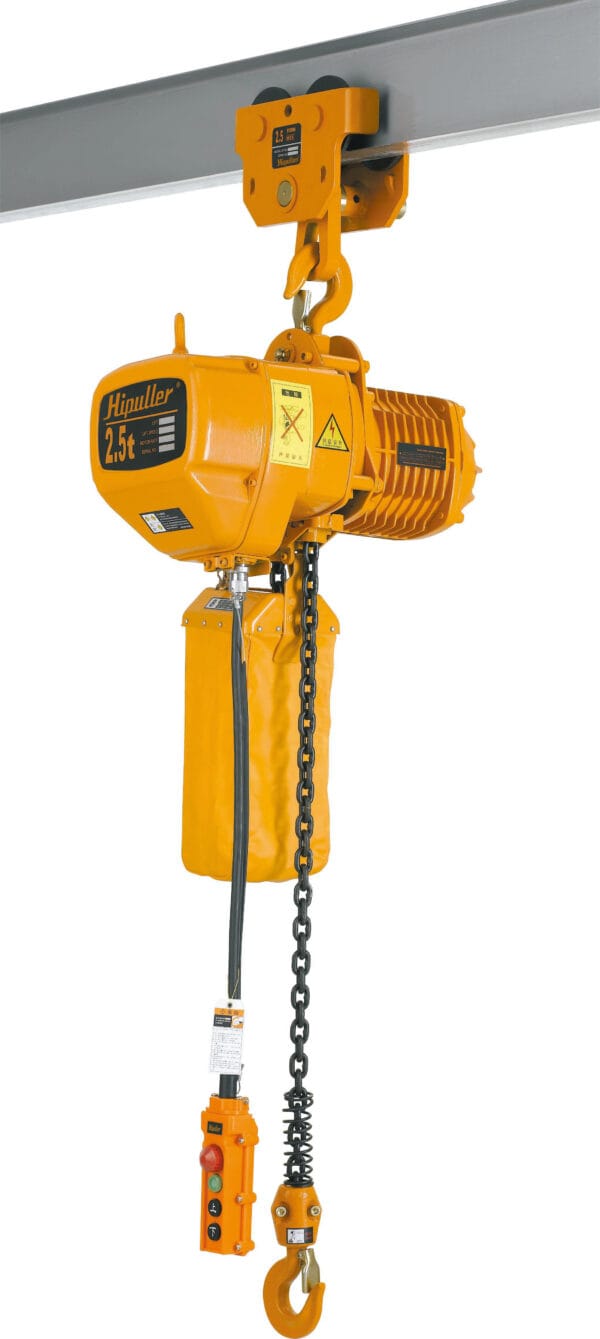 HHBB TYPE ELECTRIC CHAIN HOIST WITH HAND TROLLEY